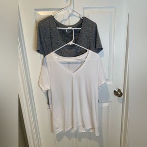 GAP Women's Short Sleeve Tees - White & Gray